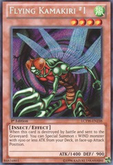 Flying Kamakiri #1 - LCYW-EN238 - Secret Rare - 1st Edition